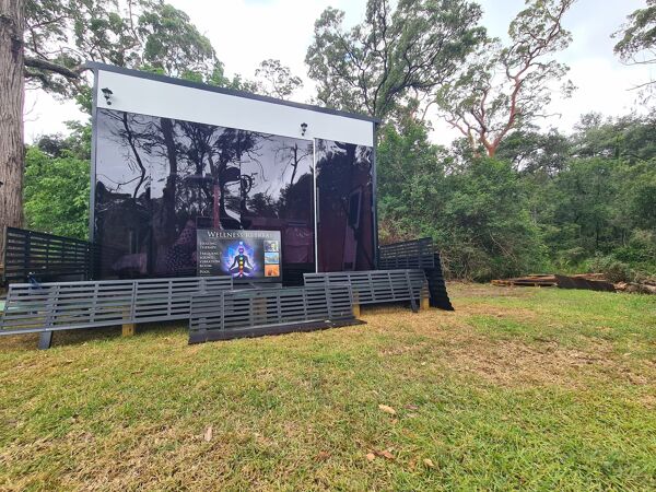 Exterior view of a Byron Bay Tiny Home